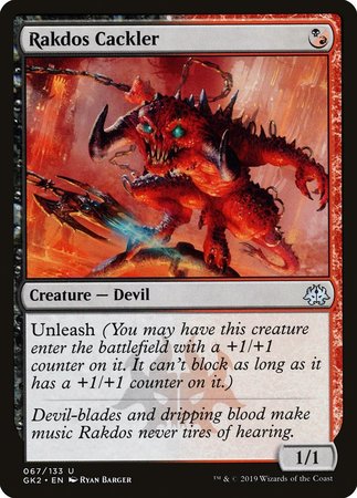 Rakdos Cackler [RNA Guild Kit]