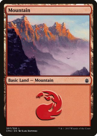 Mountain (307) [Commander Anthology]