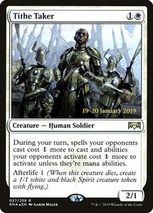 Tithe Taker [Ravnica Allegiance Promos]