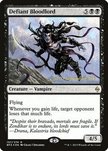 Defiant Bloodlord [Battle for Zendikar Promos]