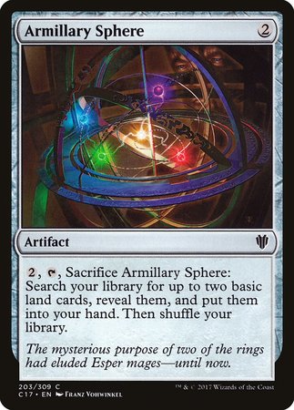 Armillary Sphere [Commander 2017]