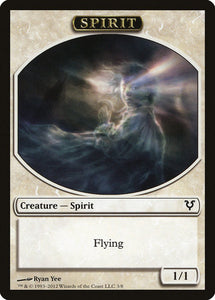 Spirit Token (White) [Avacyn Restored Tokens]