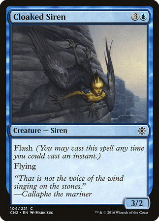 Cloaked Siren [Conspiracy: Take the Crown]