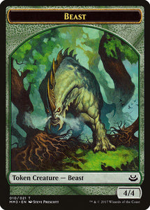 Beast Token (4/4) [Modern Masters 2017 Tokens]