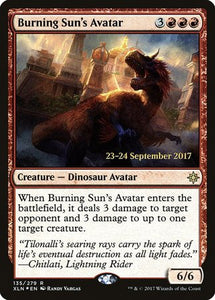 Burning Sun's Avatar [Ixalan Promos]