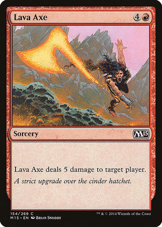 Lava Axe [Magic 2015]