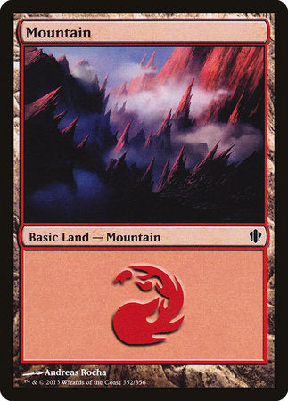 Mountain (352) [Commander 2013]