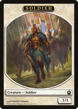 Soldier Token (Velinov) [Theros Tokens]