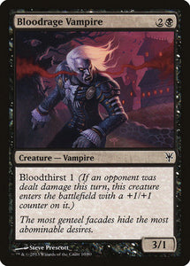 Bloodrage Vampire [Duel Decks: Sorin vs. Tibalt]