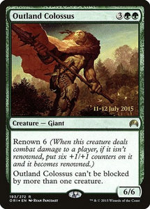 Outland Colossus [Magic Origins Promos]