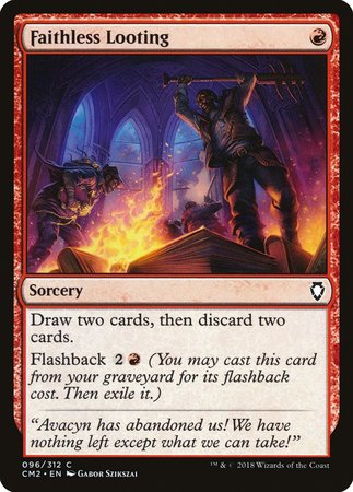 Faithless Looting [Commander Anthology Volume II]