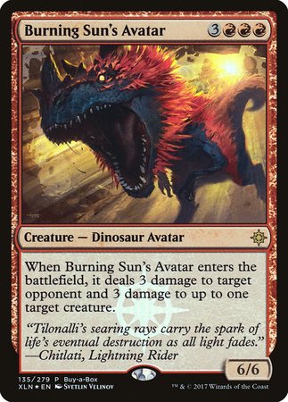 Burning Sun's Avatar [Ixalan Promos]