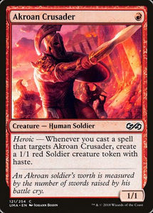 Akroan Crusader [Ultimate Masters]