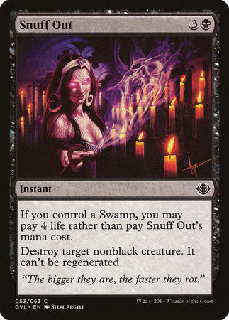 Snuff Out [Duel Decks Anthology: Garruk vs. Liliana]