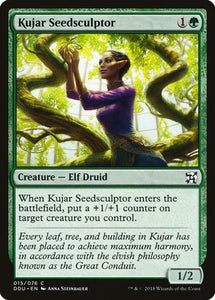 Kujar Seedsculptor [Duel Decks: Elves vs. Inventors]