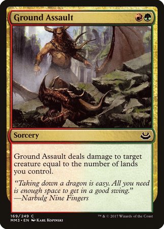 Ground Assault [Modern Masters 2017]