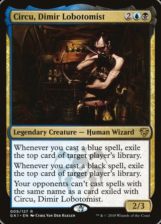 Circu, Dimir Lobotomist [GRN Guild Kit]