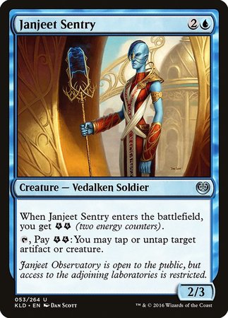 Janjeet Sentry [Kaladesh]