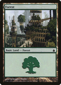 Forest (304) [Ravnica: City of Guilds]