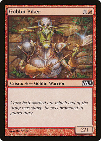 Goblin Piker [Magic 2011]