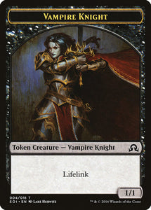 Vampire Knight Token [Shadows over Innistrad Tokens]