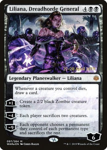 Liliana, Dreadhorde General [War of the Spark Promos]