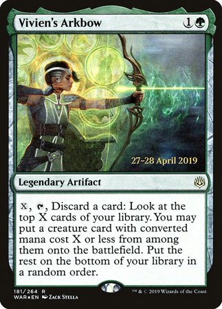 Vivien's Arkbow [War of the Spark Promos]