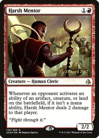 Harsh Mentor [Amonkhet Promos]