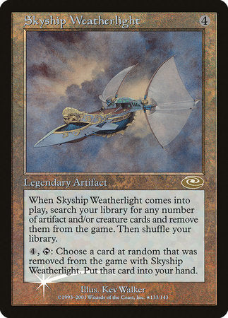 Skyship Weatherlight (Alt. Art Foil) [Planeshift]