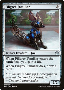 Filigree Familiar [Kaladesh]