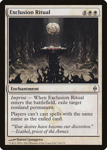 Exclusion Ritual [New Phyrexia]