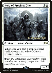 Hero of Precinct One [Ravnica Allegiance Promos]