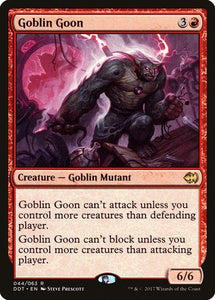 Goblin Goon [Duel Decks: Merfolk vs. Goblins]