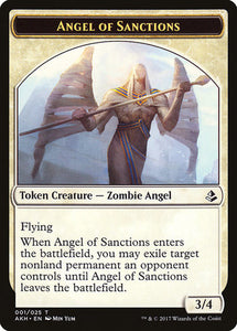 Angel of Sanctions Token [Amonkhet Tokens]