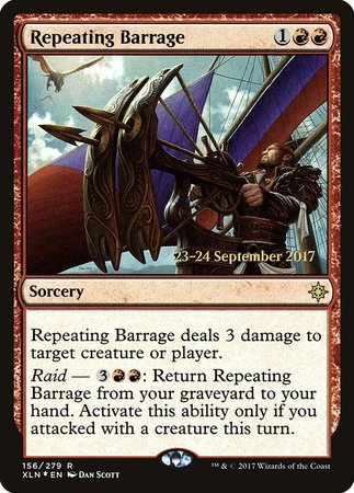 Repeating Barrage [Ixalan Promos]