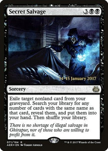 Secret Salvage [Aether Revolt Promos]