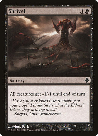 Shrivel [Rise of the Eldrazi]