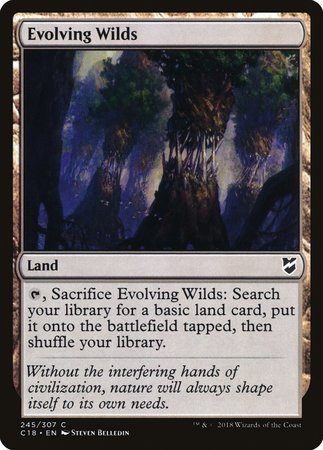 Evolving Wilds [Commander 2018]