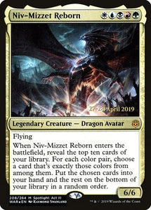 Niv-Mizzet Reborn [War of the Spark Promos]