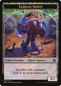 Eldrazi Spawn Token (Tedin) [Modern Masters 2015 Tokens]