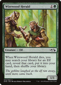 Wirewood Herald [Duel Decks Anthology: Elves vs. Goblins]