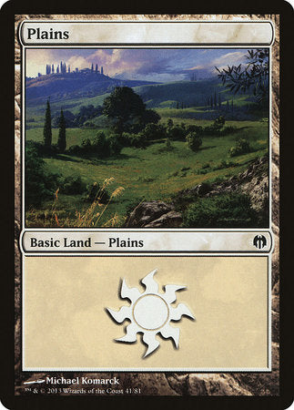 Plains (41) [Duel Decks: Heroes vs. Monsters]