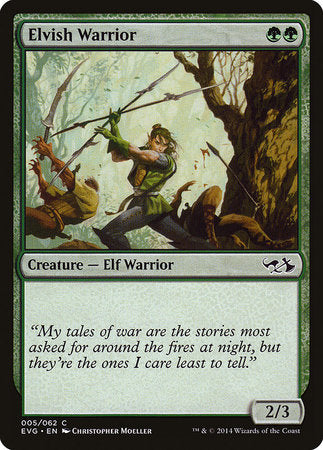 Elvish Warrior [Duel Decks Anthology: Elves vs. Goblins]