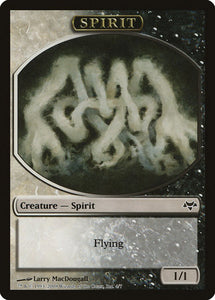 Spirit Token (Black/White) [Eventide Tokens]