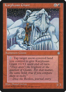 Karplusan Giant [Ice Age]