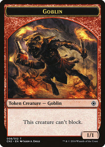 Goblin Token [Conspiracy: Take the Crown Tokens]