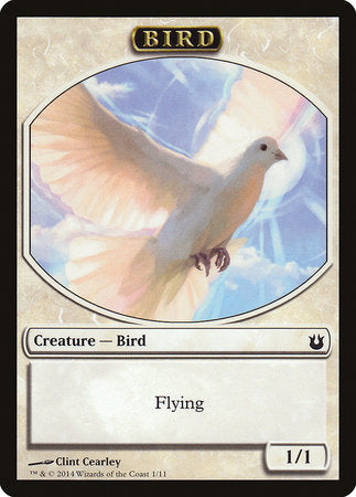 Bird Token (White) [Born of the Gods Tokens]