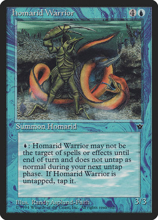 Homarid Warrior (Asplund-Faith) [Fallen Empires]