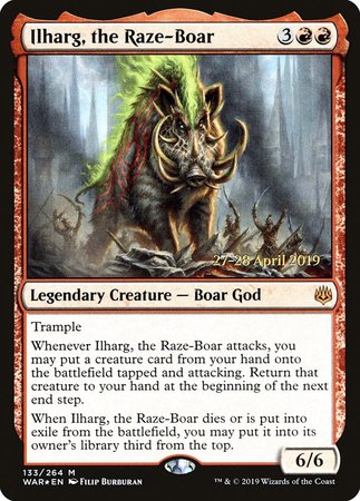 Ilharg, the Raze-Boar [War of the Spark Promos]