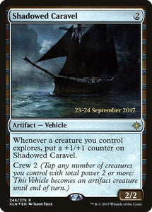 Shadowed Caravel [Ixalan Promos]